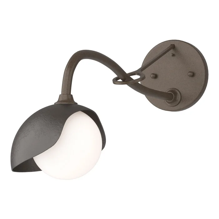 Brooklyn One Light Wall Sconce in Bronze (39|201376-SKT-05-14-GG0711)