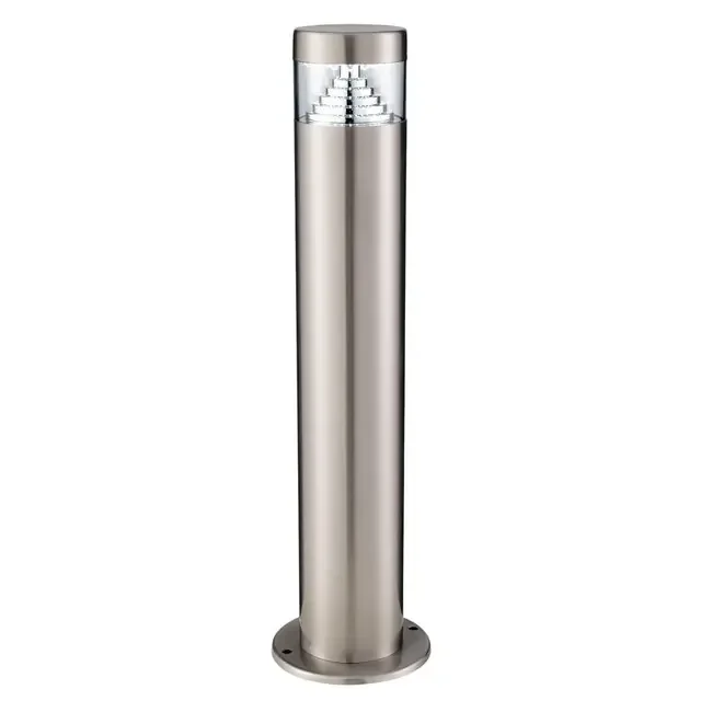 Brooklyn Stainless Steel with Clear Diffuser IP44 45cm LED Bollard