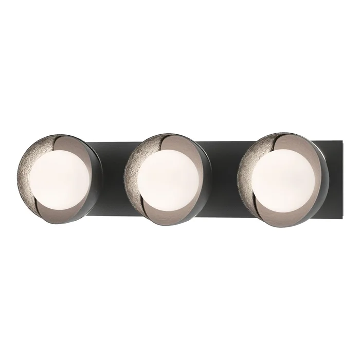 Brooklyn Three Light Bath Sconce in Black (39|201378-SKT-10-85-GG0711)