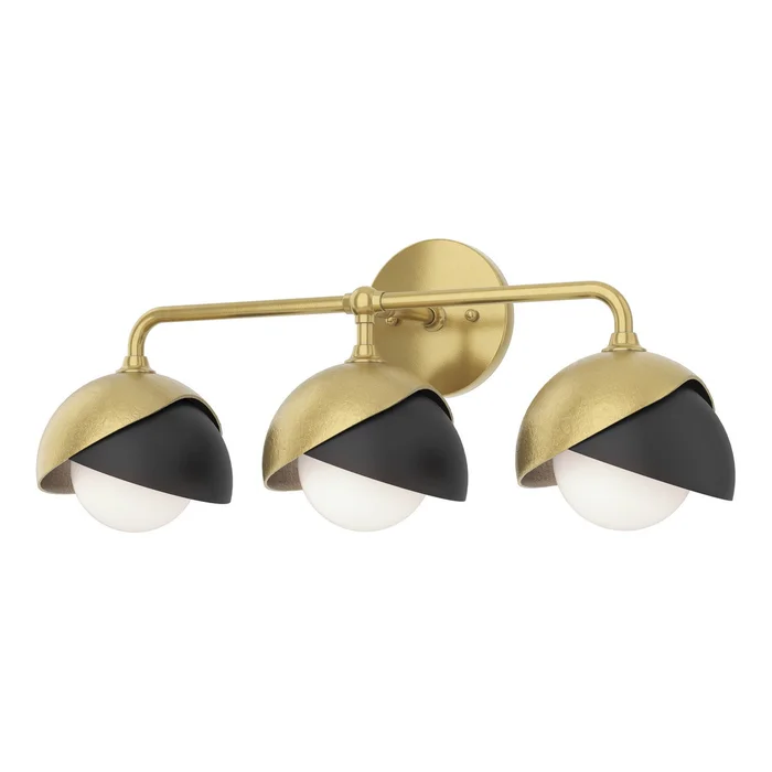 Brooklyn Three Light Bath Sconce in Modern Brass (39|201375-SKT-86-10-GG0711)