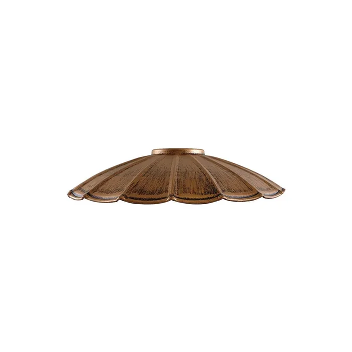 Brushed Copper Umbrella Style Light Shade