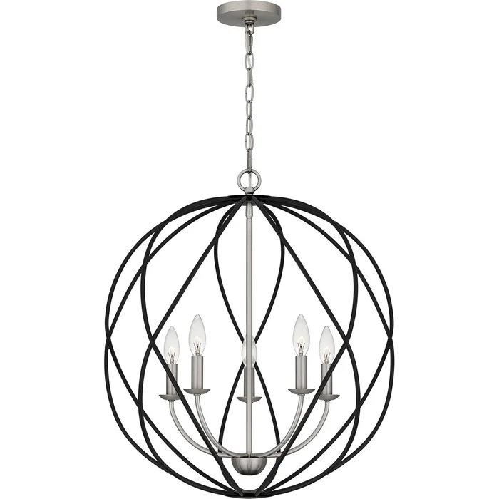 Bryn Five Light Pendant in Antique Nickel (10|BYN2824AN)