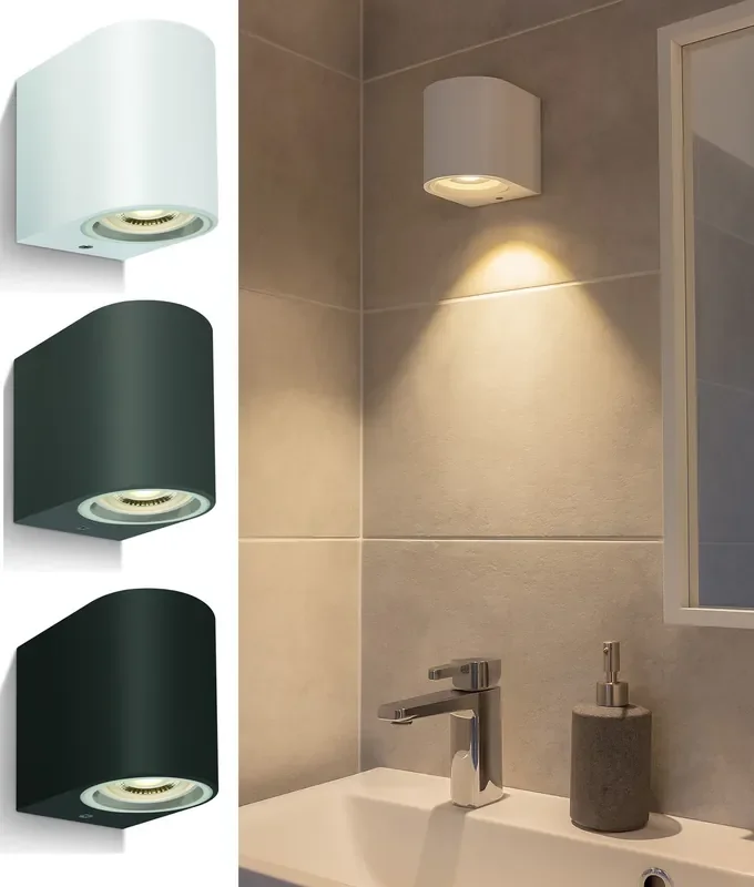 Budget Cylinder Exterior Wall Downlight – IP65