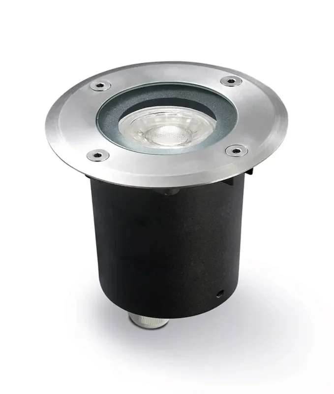 Buried Exterior Ground Uplighter GU10 Lamps – 316 Stainless Steel