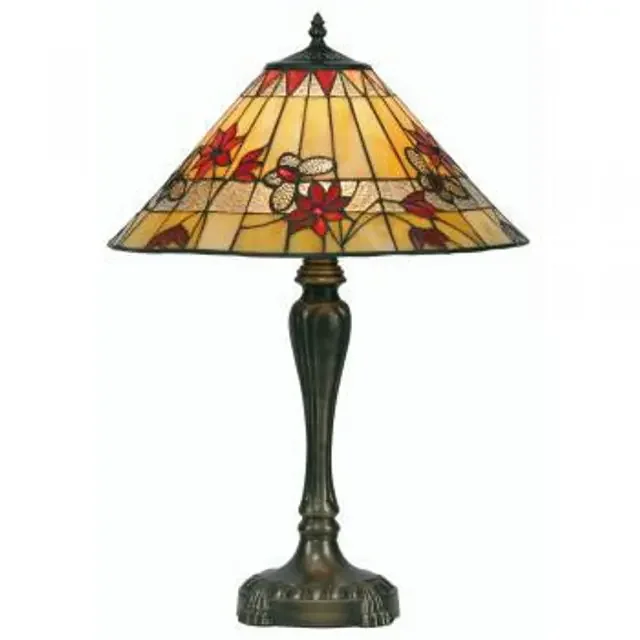 Butterfy Tiffany 42cm Table Lamp