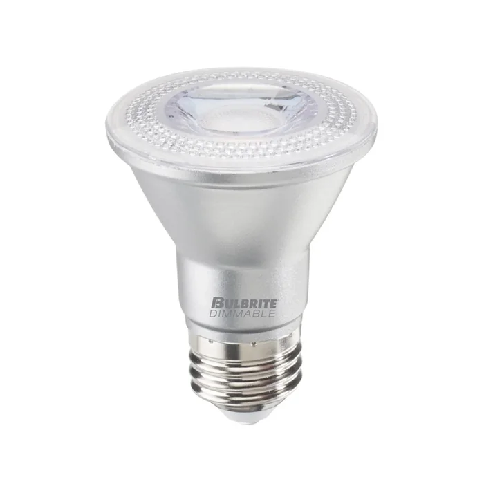 CA BULBRITE 772262 – 6.5W LED PAR20 – 2700K – Dimmable – Flood – 50W Equivalent