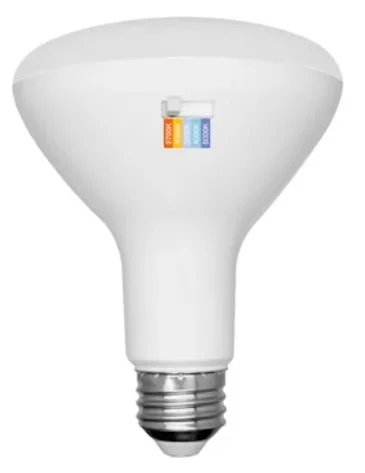 CA EnVisionLED LED-BR40-13W-5CCT – BR SERIES: 5-CCT LED Bulbs – 13W BR40 – 5-CCT 27/30/35/40/50K – 120V – E26 Base – 100W Equal