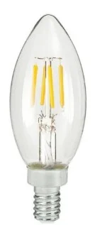 CA TCP FB11D4027ECCQ – LED 4.5W Dimmable Candelabra Torpedo Tip – 2700K
