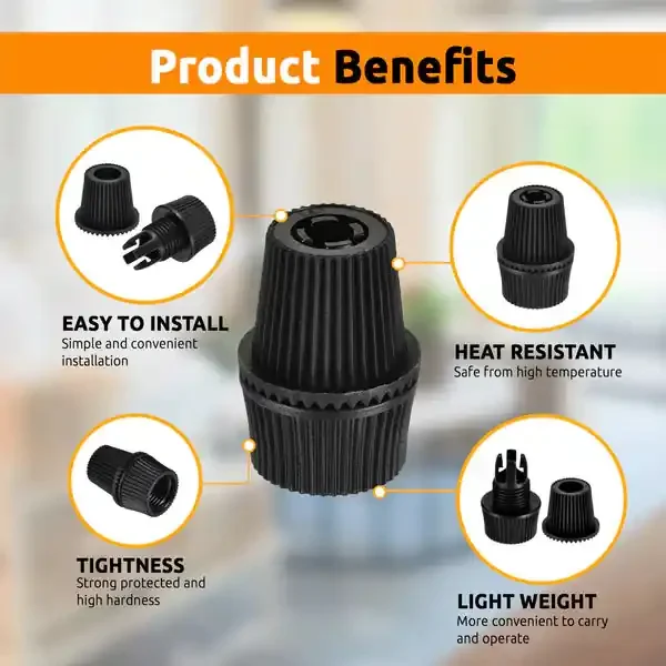 Cable Strain Relief Plastic Cord Grips Pendant Light Wire Locking Clip