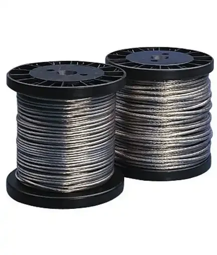 Cable Tension Wire Available in Clear, White or Black