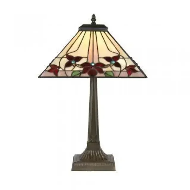 Camillo Tiffany 36cm Table Lamp
