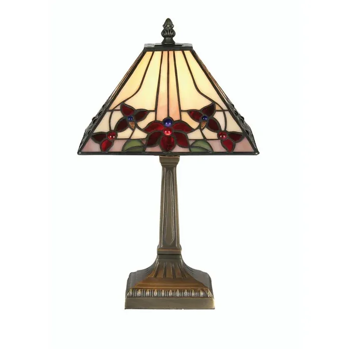 Camillo Tiffany Glass Table Lamp 9″ Shade