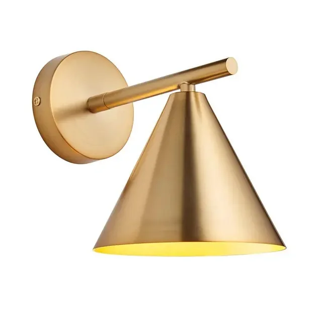 Cape Warm Antique Brass Adjustable Wall Light