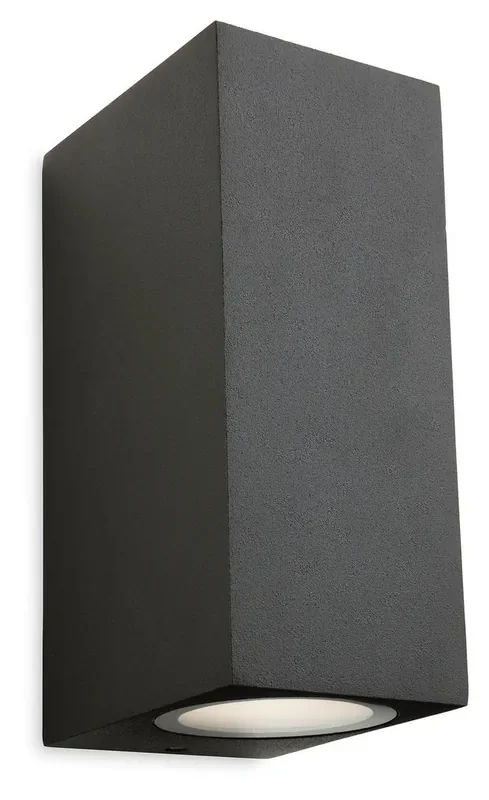 Capital 2 Light Graphite Up Down LED Wall Light