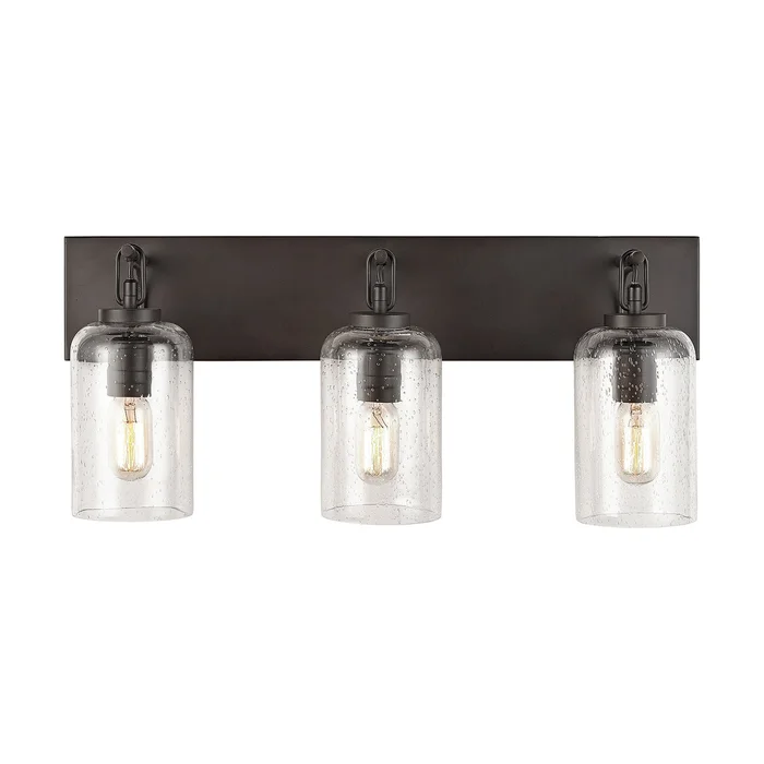 Capital Lighting 131331OB-464 Wilton Three Light Vanity, Old Bronze