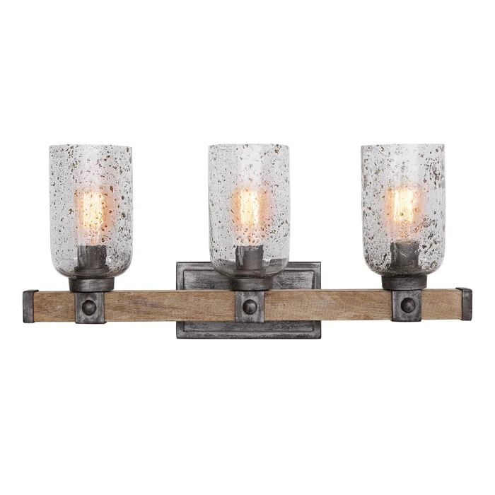 Capital Lighting 134931UW-482 Nolan Three Light Vanity, Urban Wash