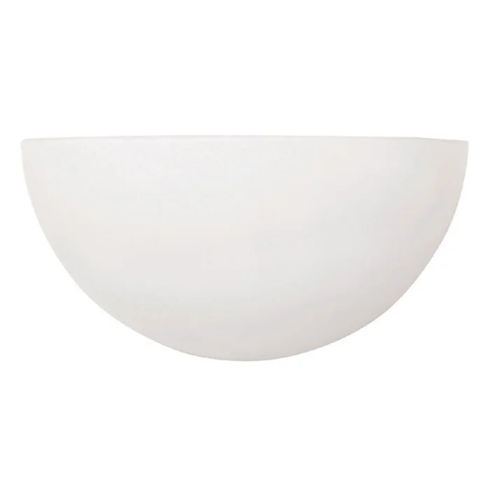 Capital Lighting 1680MW Crescent One Light Wall Sconce, Matte White