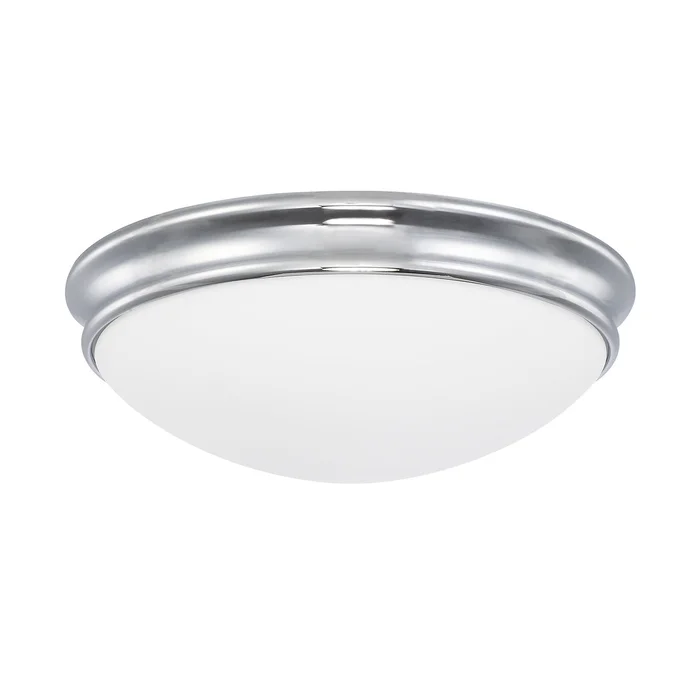 Capital Lighting 2032CH Hansen Two Light Flush Mount, Chrome