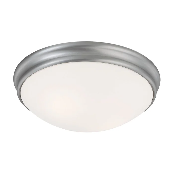 Capital Lighting 2032MN Hansen Two Light Flush Mount, Matte Nickel