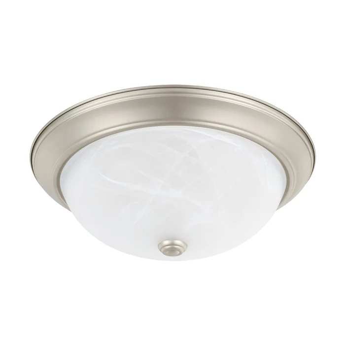 Capital Lighting 219031MN Bates Three Light Flush Mount, Matte Nickel