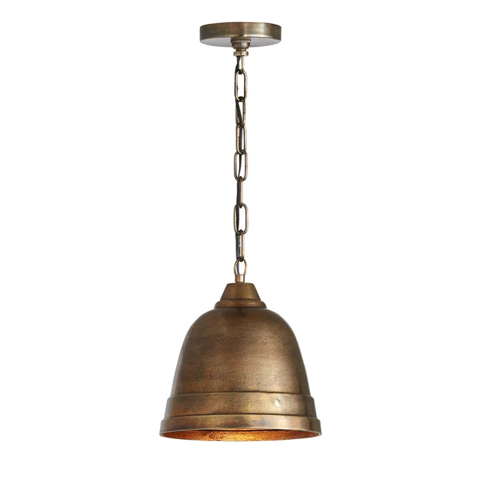 Capital Lighting 335312XB Sedona One Light Pendant, Oxidized Brass