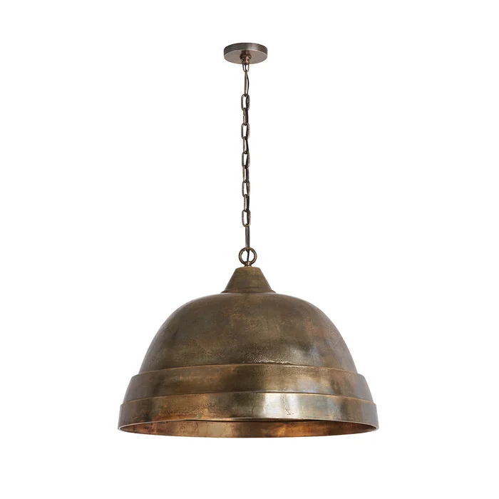 Capital Lighting 335313XB Sedona One Light Pendant, Oxidized Brass
