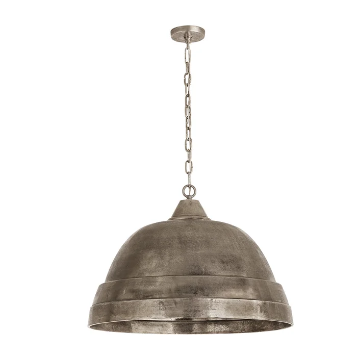 Capital Lighting 335313XN Sedona One Light Pendant, Oxidized Nickel