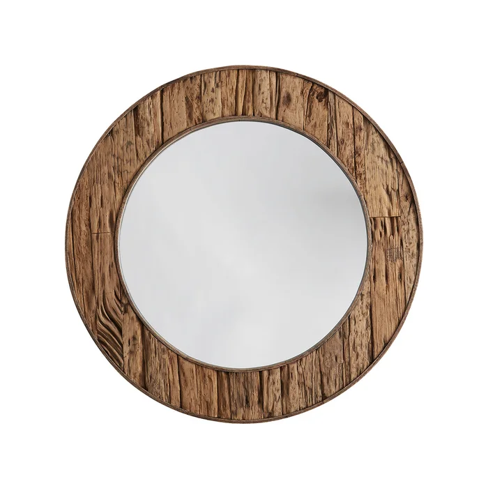 Capital Lighting 740701MM Mirror, Reclaimed Railroad Ties