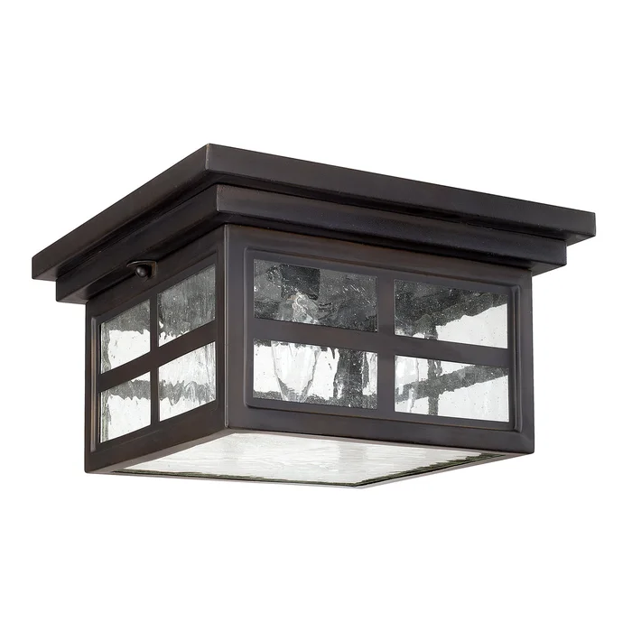 Capital Lighting 9917OB Preston Three Light Flush Mount, Old Bronze