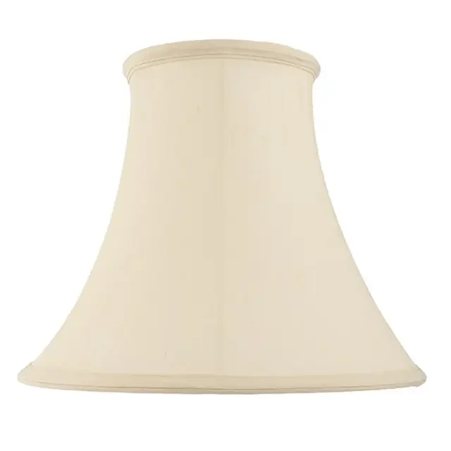 Carrie 14 Inch Ivory Cotton Tapered Shade Only