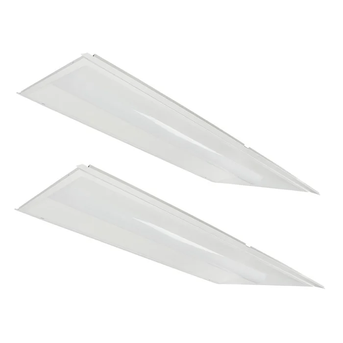 Case of 2 – 2×4 LED Troffer Retrofit Kit – Wattage Adjustable 30W/40W/50W – Color Tunable 35K/40K/50K – LumeGen