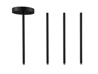 CD34STEM-K CYL34 Accessory 48″ Pendant Stem (4)-12″ Stems Black