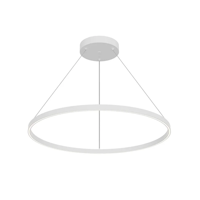 Cerchio LED Pendant in White (347|PD87136-WH)