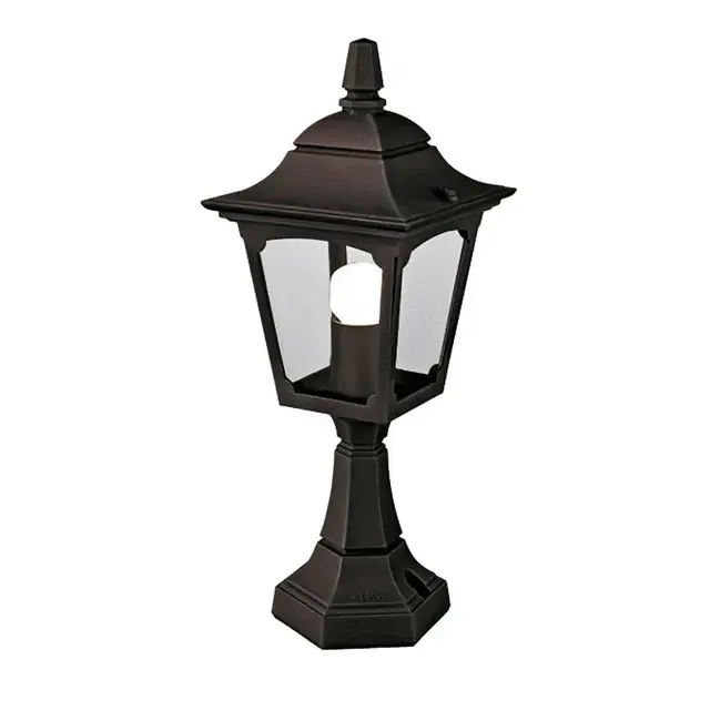 Chapel Mini Black Top Post Light