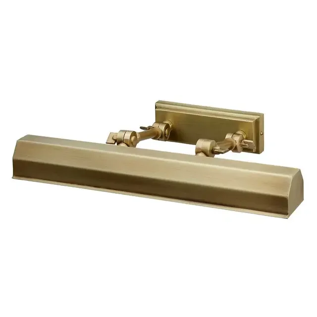 Chawton 2 Light Aged Brass Picture Light