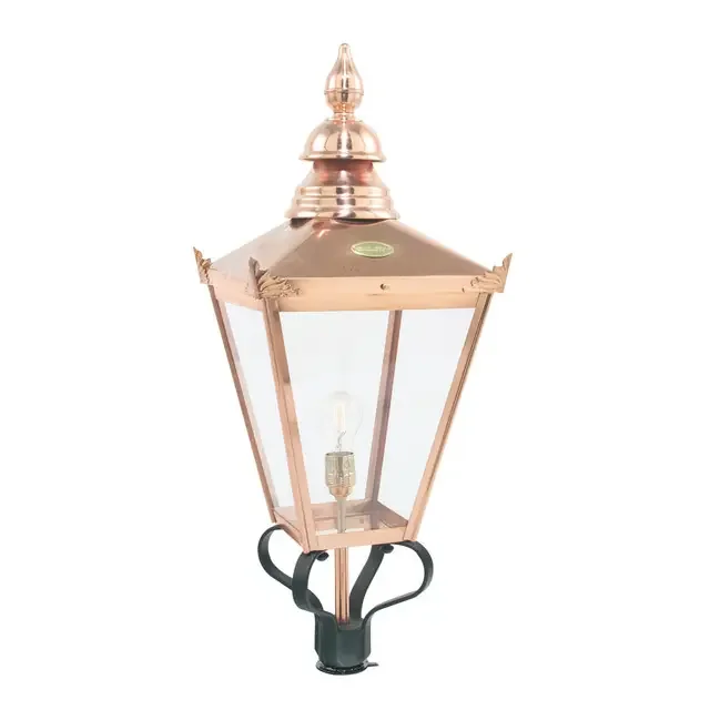 Chelse Grande Copper Head Only IP44 Lamp Post Light