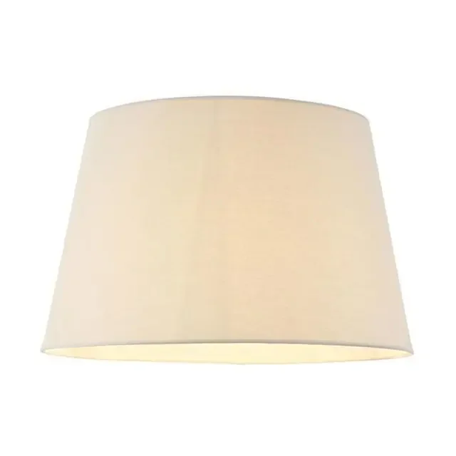 Cici 18 Inch Ivory Linen Mix Fabric Shade Only – Clearance