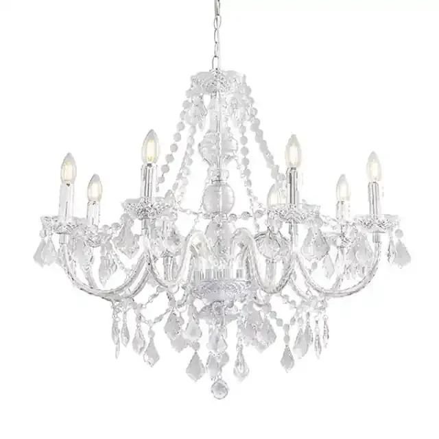 Clarence 8 Light Crystal Chandelier