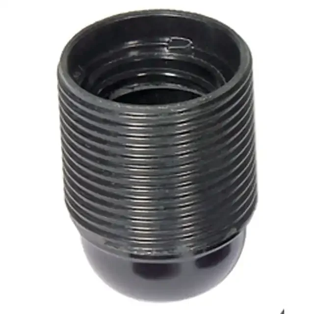 Continental Black E27 Lampholder