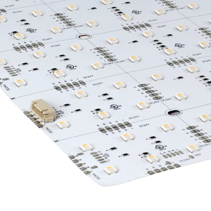 Core Lighting LFS-2412-RGBW-30K-24V Flexible Indoor LED Sheet Module, 35W, 24V, RGB + 3000K