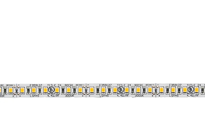 Core Lighting LSM45-30K-100FT-24V Indoor Flexible LED Tape Light Strip, 100 Ft., 4.4W, 24V, 3000K