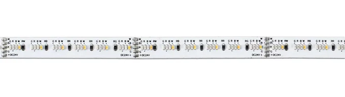 Core Lighting LSM55-RGBW-30K-10FT-24V Indoor Color Changing Flexible LED Tape Light Strip, 10 Ft., 5W, 24V, RGB + 3000K