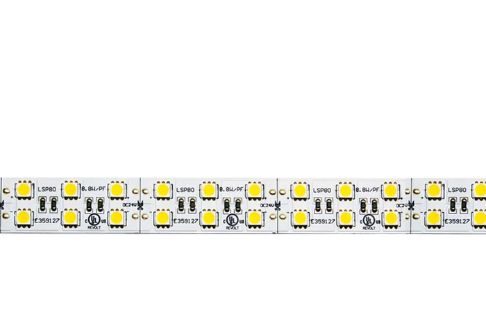 Core Lighting LSP80-60K-100FT-24V Indoor Flexible LED Tape Light Strip, 100 Ft., 8.8W, 24V, 6000K