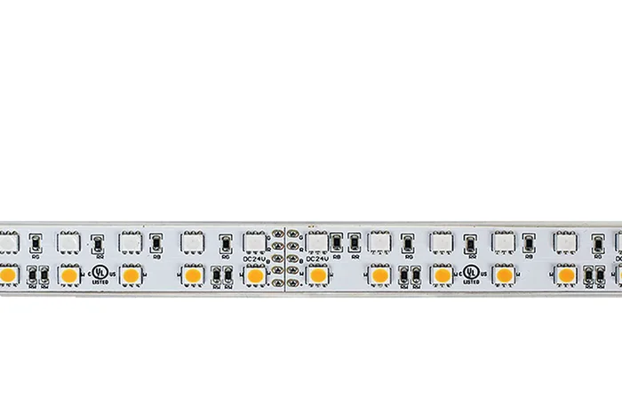 Core Lighting LSP80-RGBW-27K-100FT-24V Indoor Color Changing Flexible LED Tape Light Strip, 100 Ft., 8.8W, 24V, RGB + 2700K