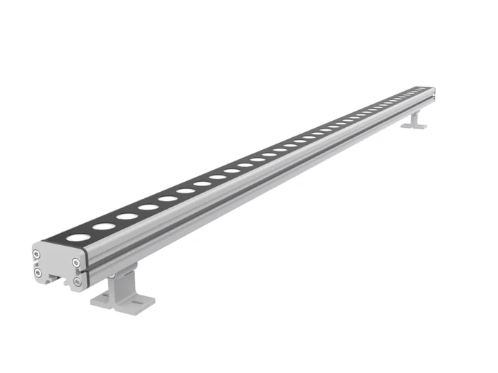 Core Lighting LWW-HO-48-35K-10X40-24V 48″ High Output Linear LED Wall Washer, 36W, 24V DC, 10° x 40° Optic, 3500K