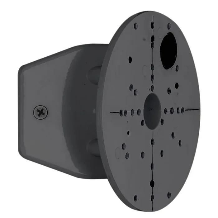 Corner Mounting Bracket for Outdoor Wall Lighting Black