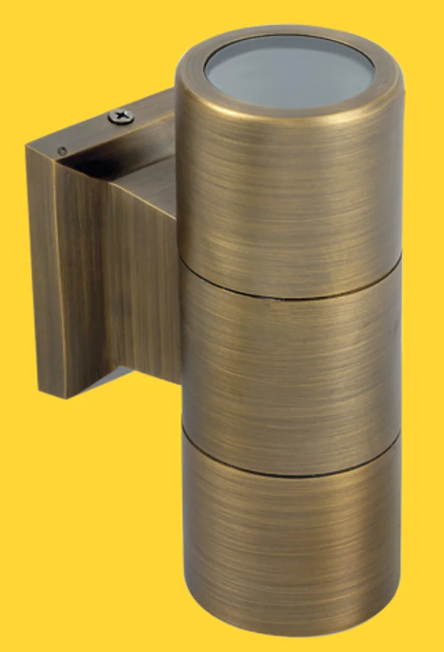 Corona Lighting CL-102B-GM Cast Brass Outdoor Down Light, 12V, 50W MR16, Gun Metal