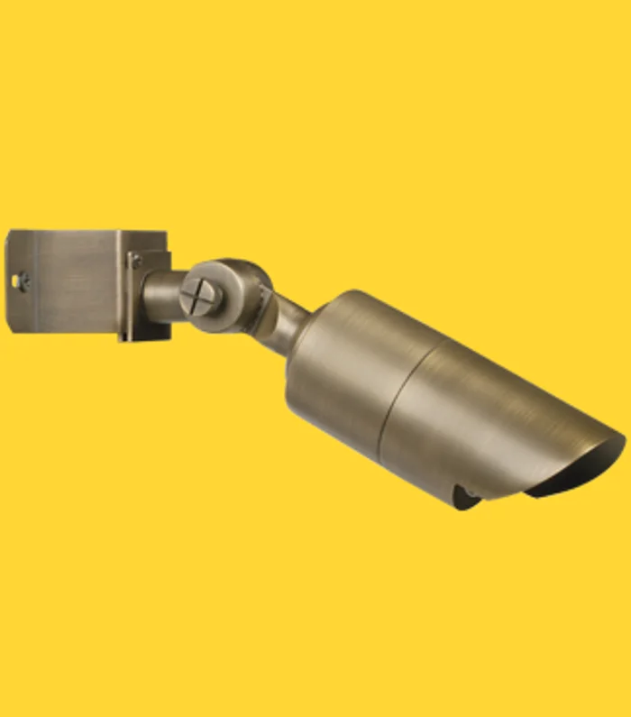 Corona Lighting CL-114B-AB Cast Brass Outdoor Down Light, 12V, 35W MR16, Antique Bronze