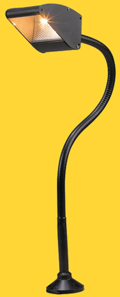 Corona Lighting CL-801-D-BK-24 24″ Flexible Steel BBQ Deck Light, 12V, 35W T3, Black