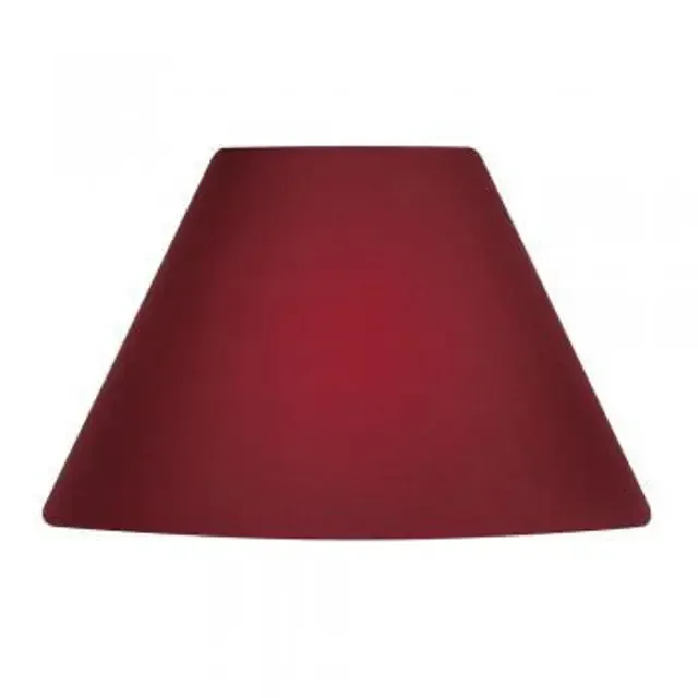 Cotton Coolie Wine 30cm Shade Only